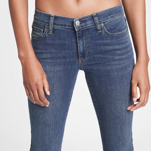 Mid Rise Perfect Boot Blue Jeans Size 28/6 W28 L33 - Picture 1 of 12
